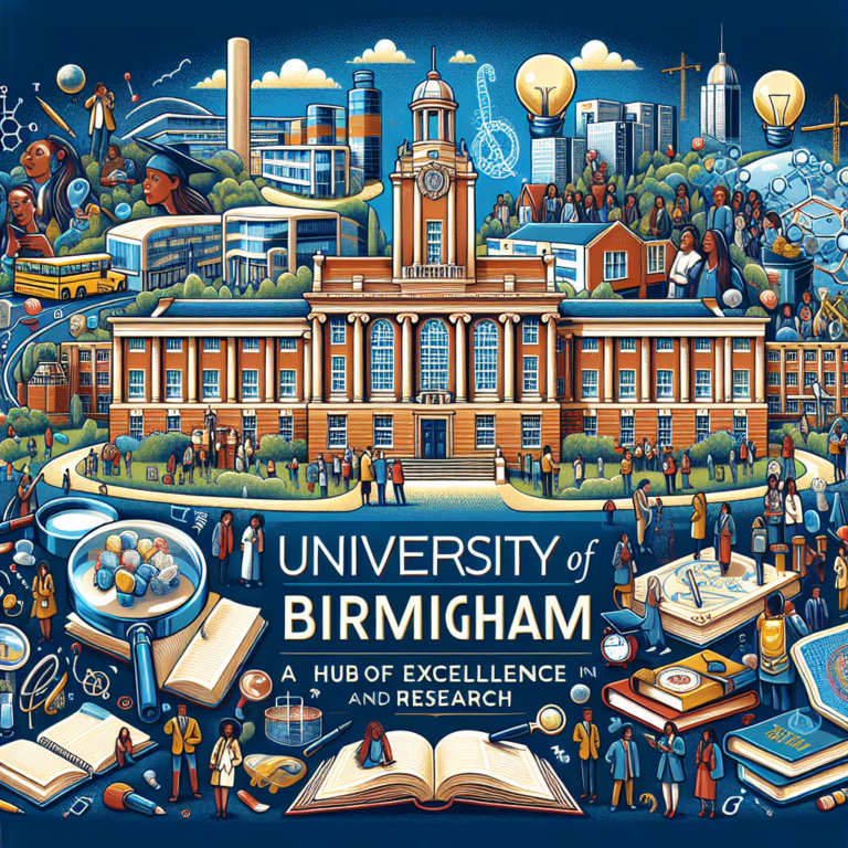 university of birmingham: a hub of excellence in education and