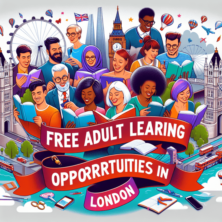 Free Adult Learning Opportunities in London