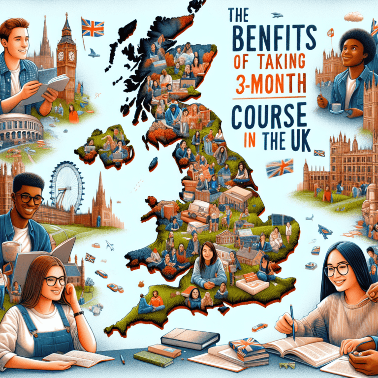 The Benefits of Taking a 3-Month Course in the UK