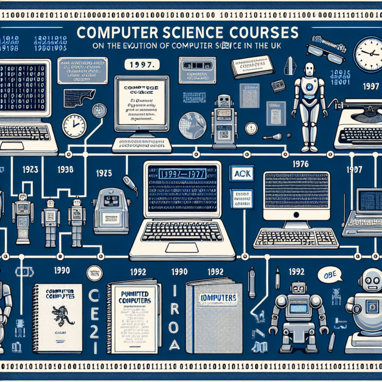 The Evolution of Computer Science Courses in the UK