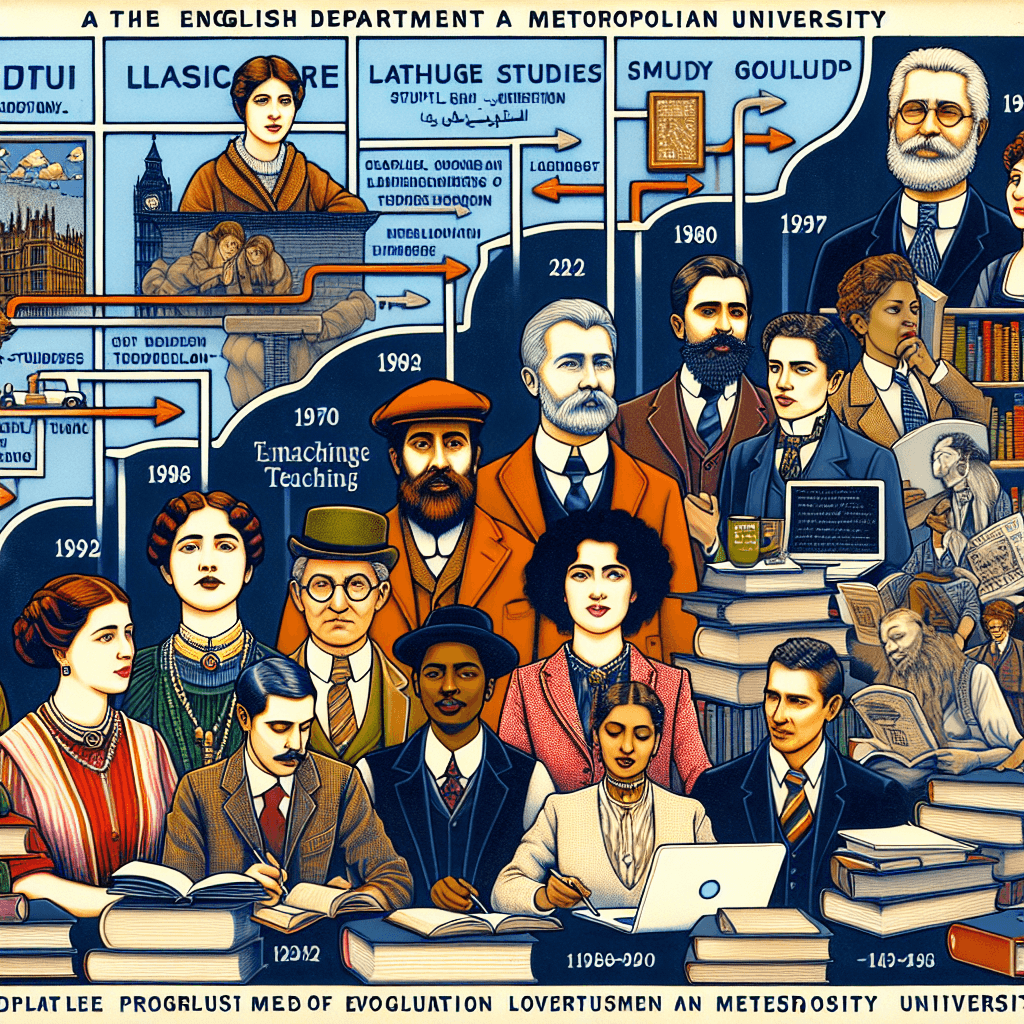 The History and Evolution of City University of London’s English Department