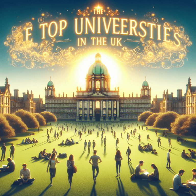 The Top Universities in the UK