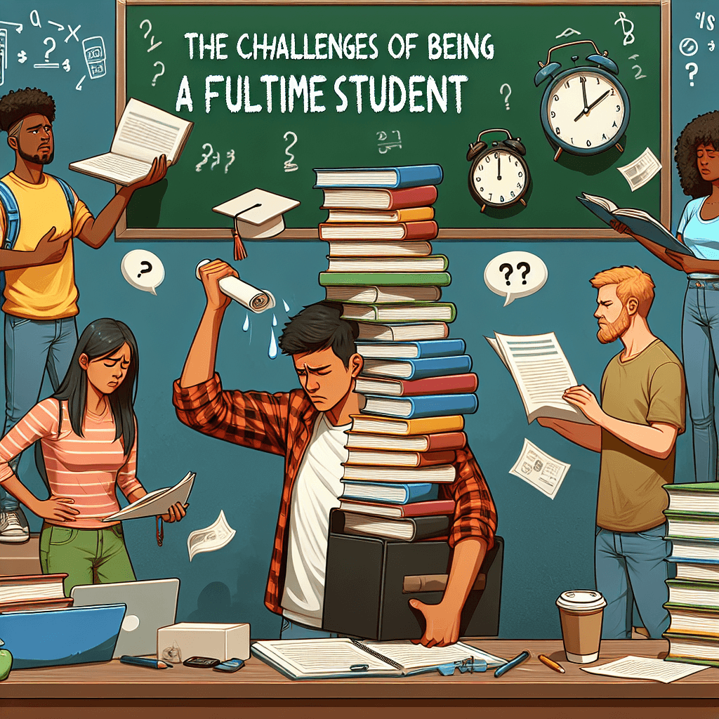 The challenges of being a full-time student