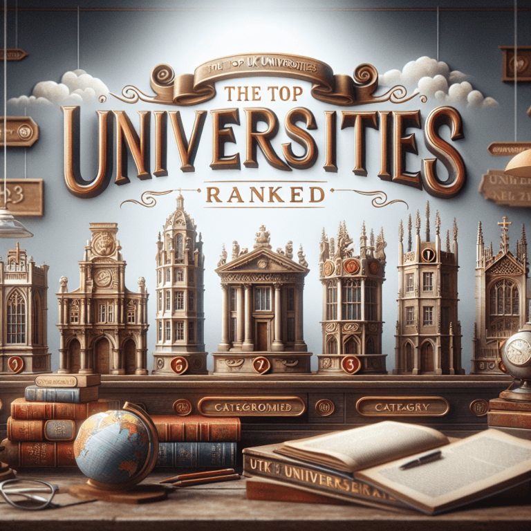 The Top UK Universities Ranked