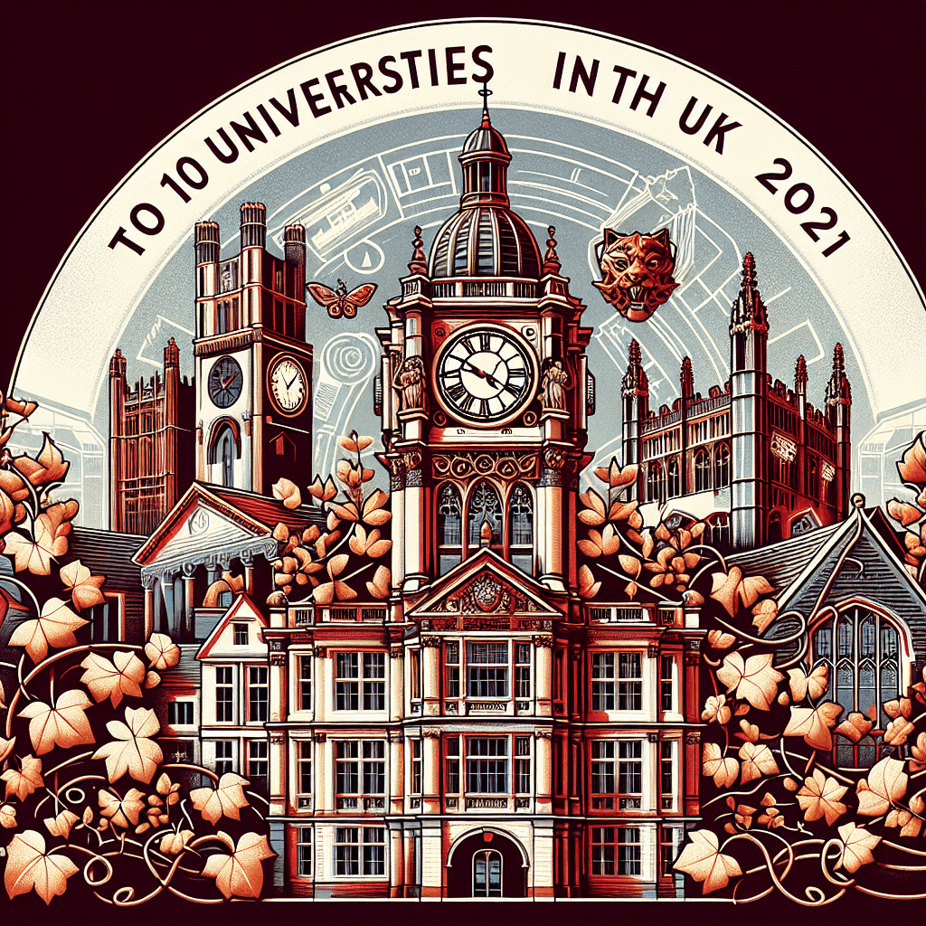 Top 10 Universities in the UK for 2021