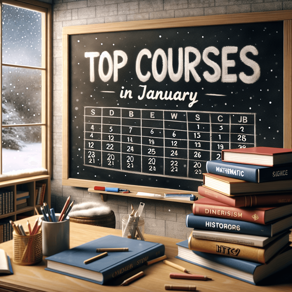 Top Courses to Enroll in January