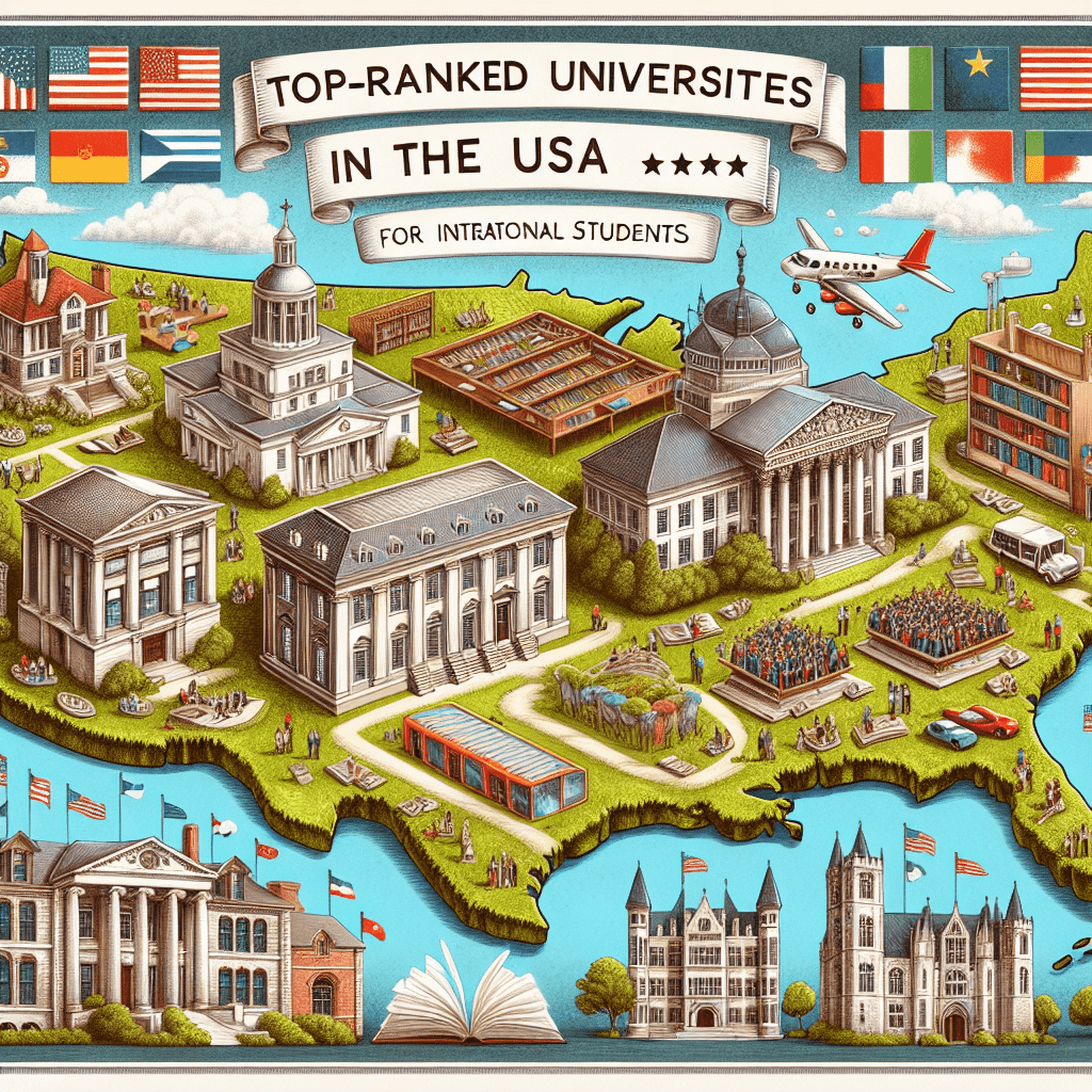 Top-ranked universities in the USA for international students