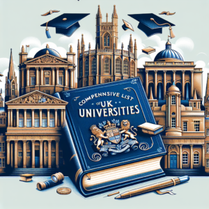 Comprehensive List of UK Universities