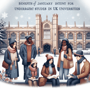 Benefits of January Intake for Undergraduate Studies in UK Universities