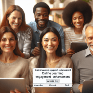 Enhancing Engagement in Online Learning Environments