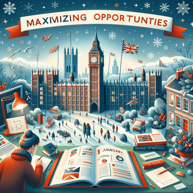 Maximizing Opportunities: A Guide to January Intake at UK Universities