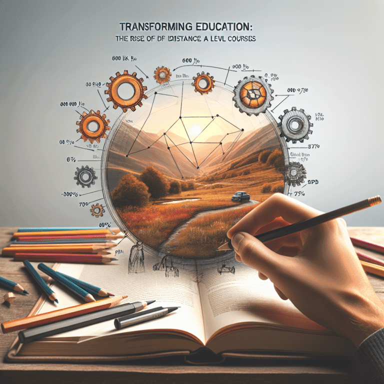 Transforming Education: The Rise of Distance A Level Courses