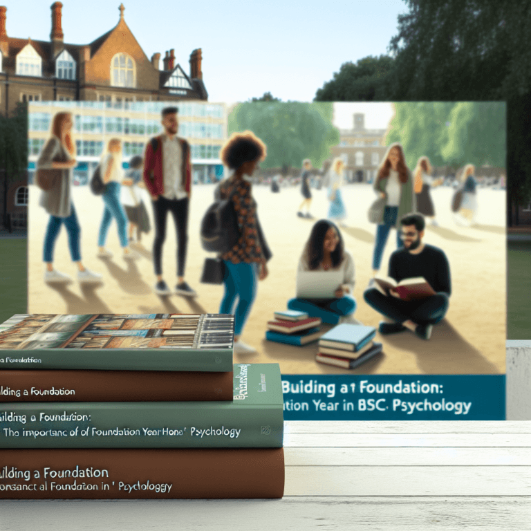 BSc (Hons) Psychology with Foundation Year Course in London